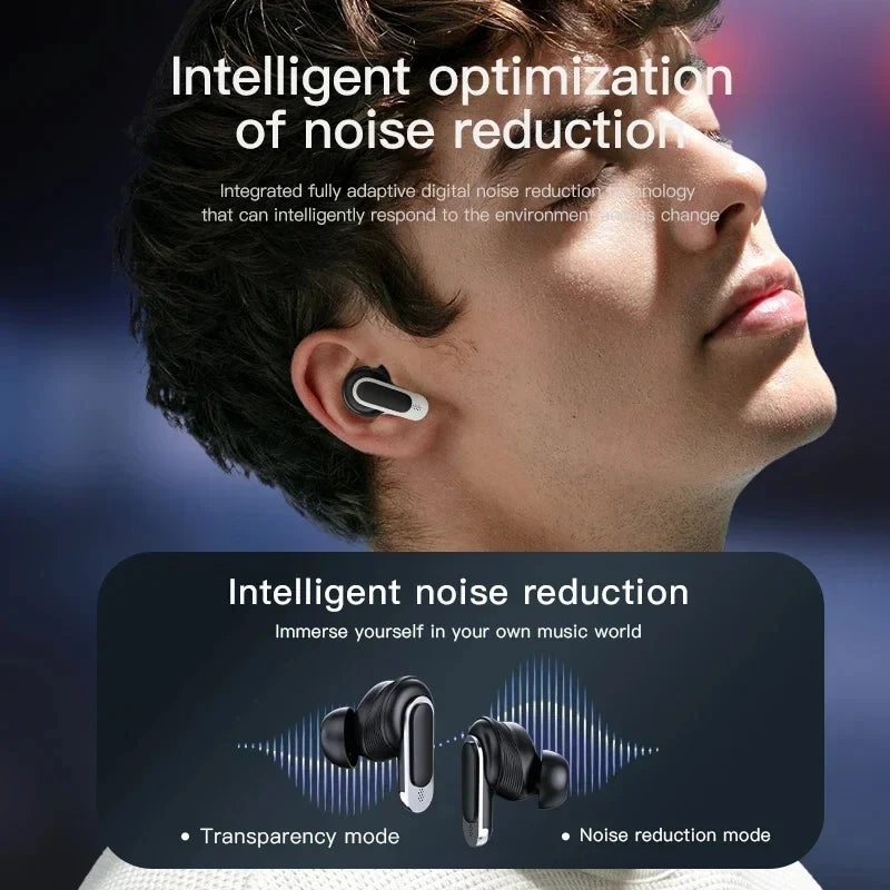 V8 True Wireless Bluetooth Earbuds, Waterproof In-Ear Headphones with Microphone - Gadgion