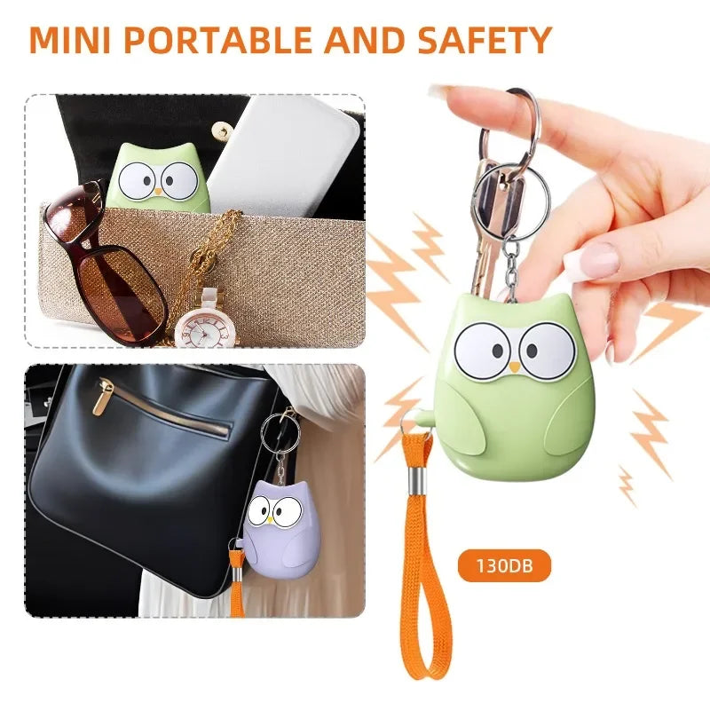 Keychain Self-Defense Siren for Women & Girls - Gadgion