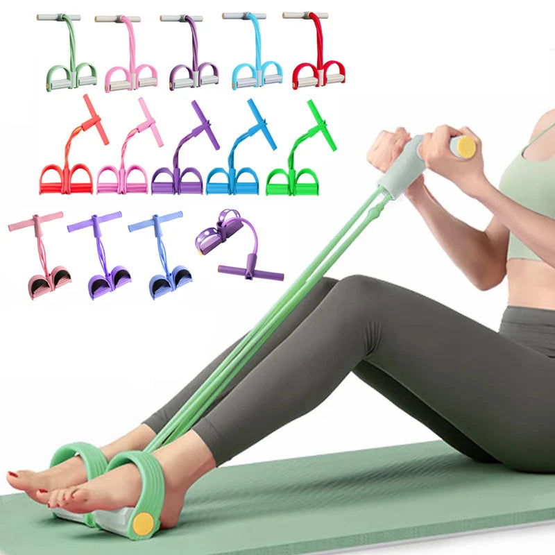 Multi Function Tension Rope Bands for Fitness - Home Resistance Bands - Gadgion