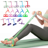 Multi Function Tension Rope Bands for Fitness - Home Resistance Bands