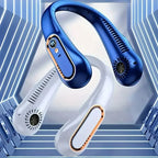 Bladeless USB Neck Fan - Portable Summer Air Cooler - Gadgion