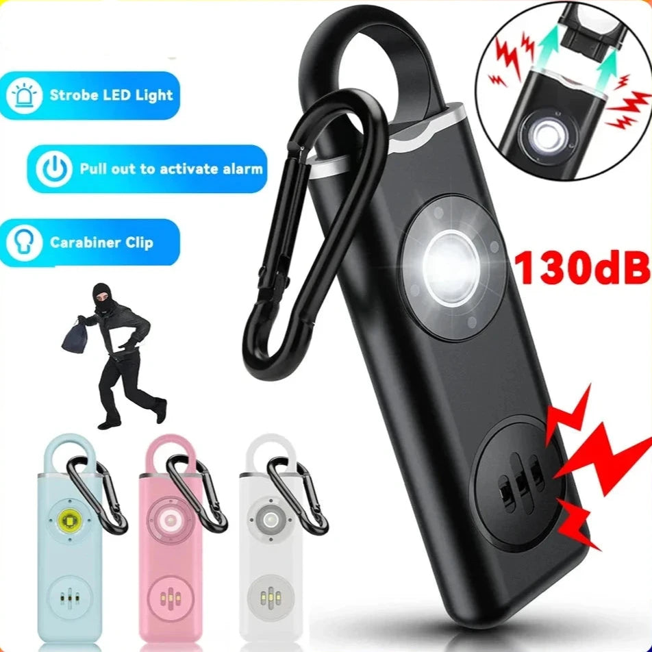 Women's Self Defense Alarm -  Personal Safety Keychain - Gadgion