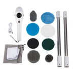 Multifunctional 8-in-1 Wireless Electric Cleaning Brush - with LED Display - Gadgion