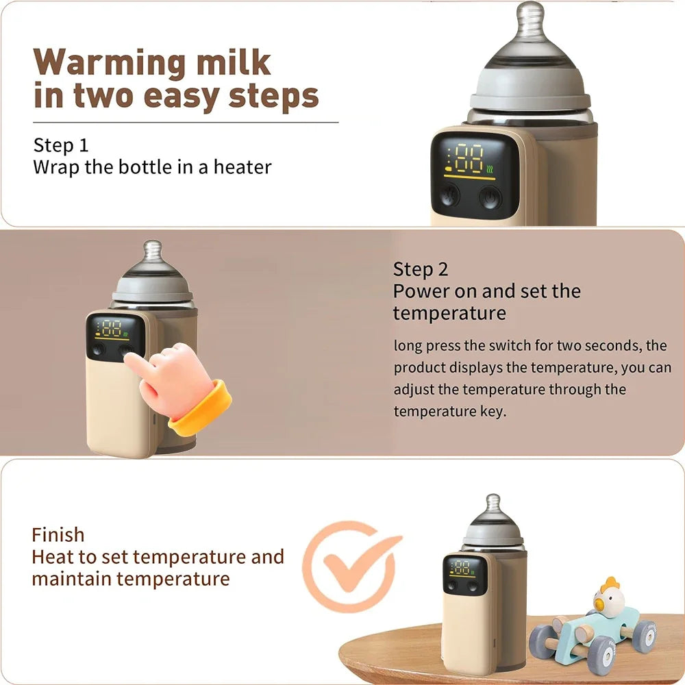 Handy Travel Baby Bottle Warmer - Gadgion