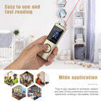 Digital Laser Distance Meter with Multifunctional Rangefinder and Angle Measurement - Gadgion