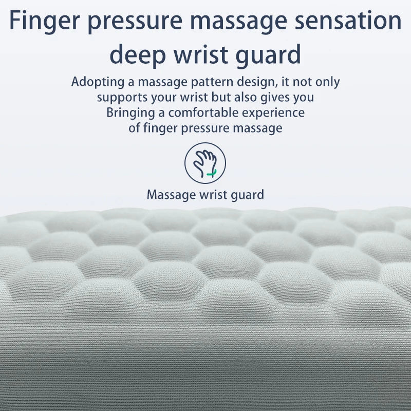 Memory Foam Keyboard and Mouse Wrist Support Pad - Gadgion