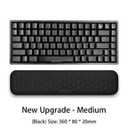 Memory Foam Keyboard and Mouse Wrist Support Pad - Gadgion