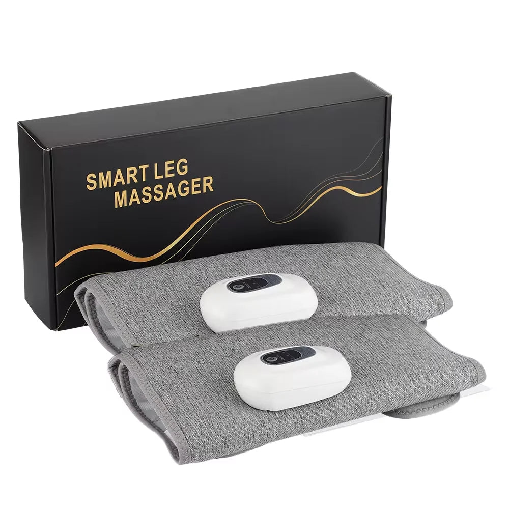 Wireless 360° Air Pressure Leg Massager for Calf and Foot Relief - Gadgion