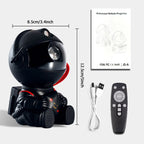Astronaut Nebula Star Projector LED Night Light - Gadgion