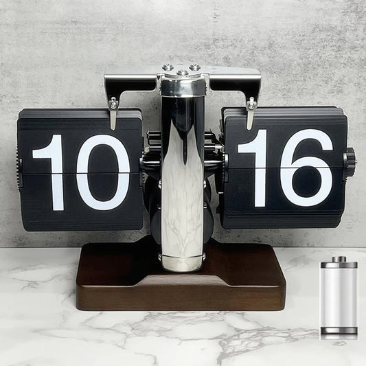 Modern Flip Clock with Page Turning Feature