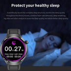 Advanced Bluetooth Smartwatch with Heart Rate Monitor, NFC, GPS, and IP68 Waterproof - Gadgion