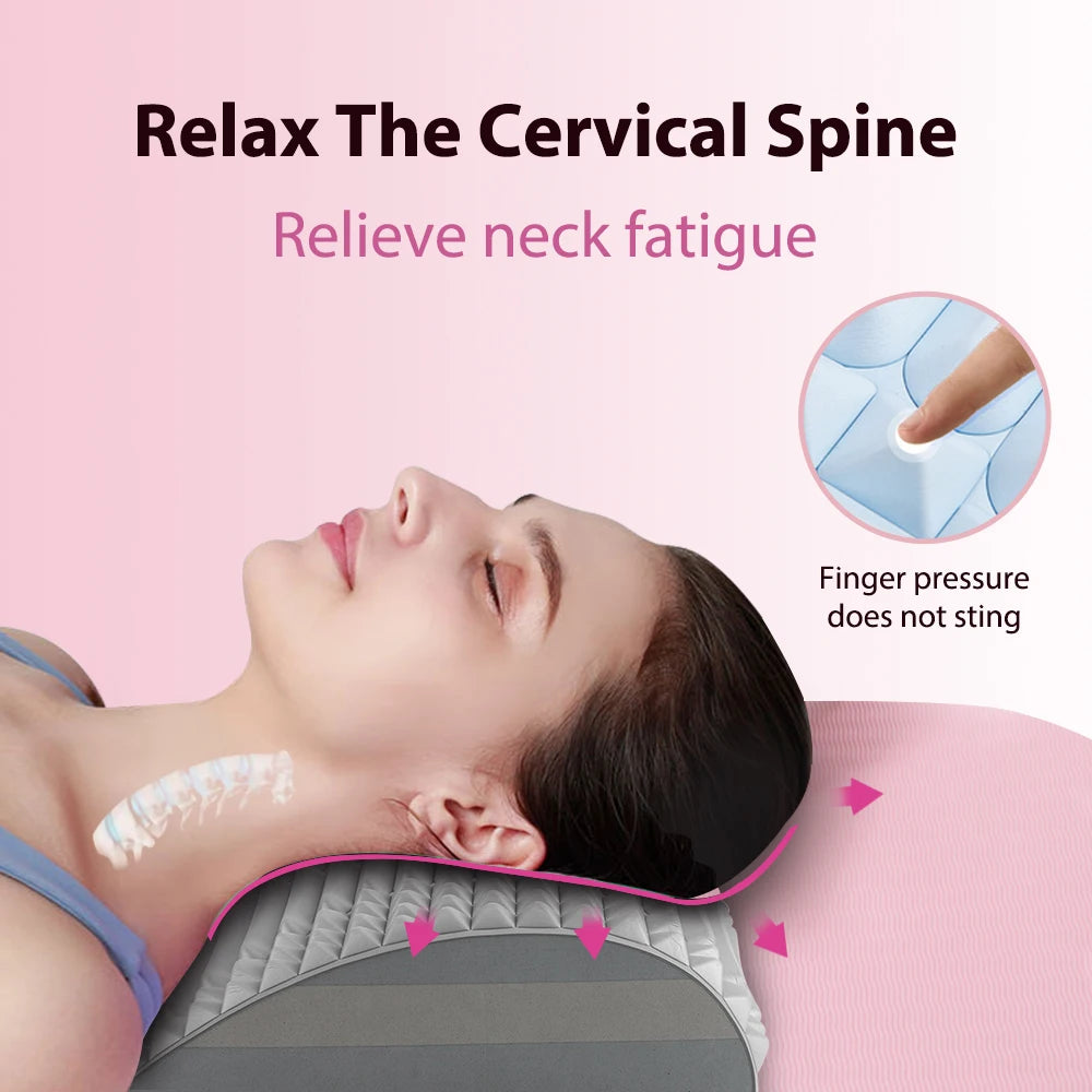 Ergonomic Back & Neck Stretcher – Pain Relief & Posture Support - Gadgion