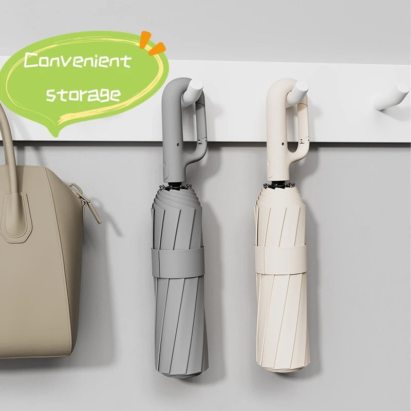 Multi-functional Windproof and Waterproof Automatic UV Protection Umbrella - Gadgion