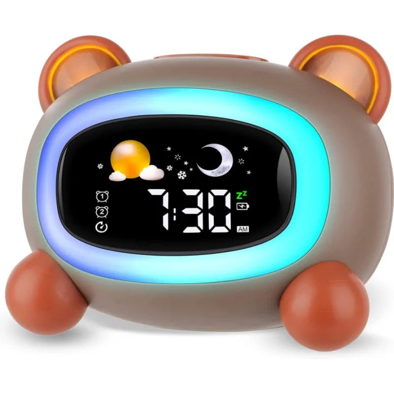 Sleep Training Alarm Clock for Kids - Gadgion