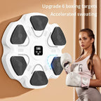 Smart Bluetooth Boxing Trainer – Interactive Wall Target for Fitness & Reflex Training - Gadgion