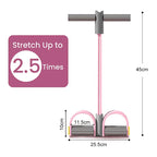 Multi Function Tension Rope Bands for Fitness - Home Resistance Bands - Gadgion