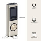 Digital Laser Distance Meter with Multifunctional Rangefinder and Angle Measurement - Gadgion