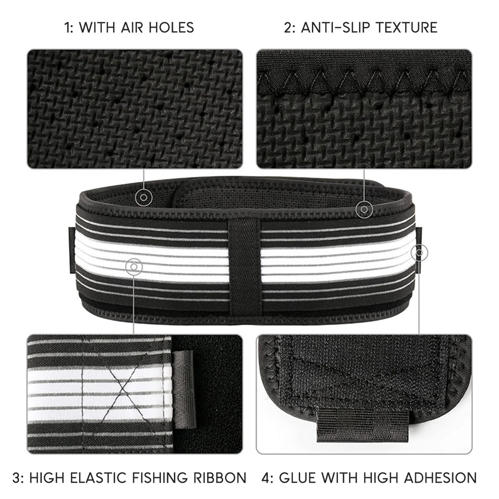 Neoprene Adjustable Pelvic Support Belt for Hip and Back Pain Relief - Gadgion