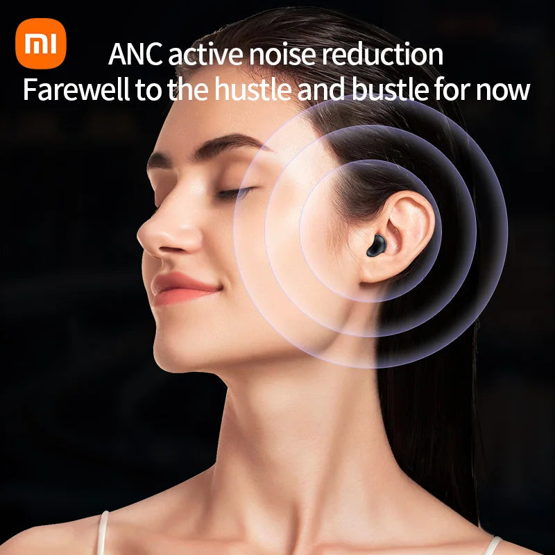 S09 TWS Bluetooth 5.4 Earbuds with ANC, Touch Control, Noise Cancelling - Gadgion
