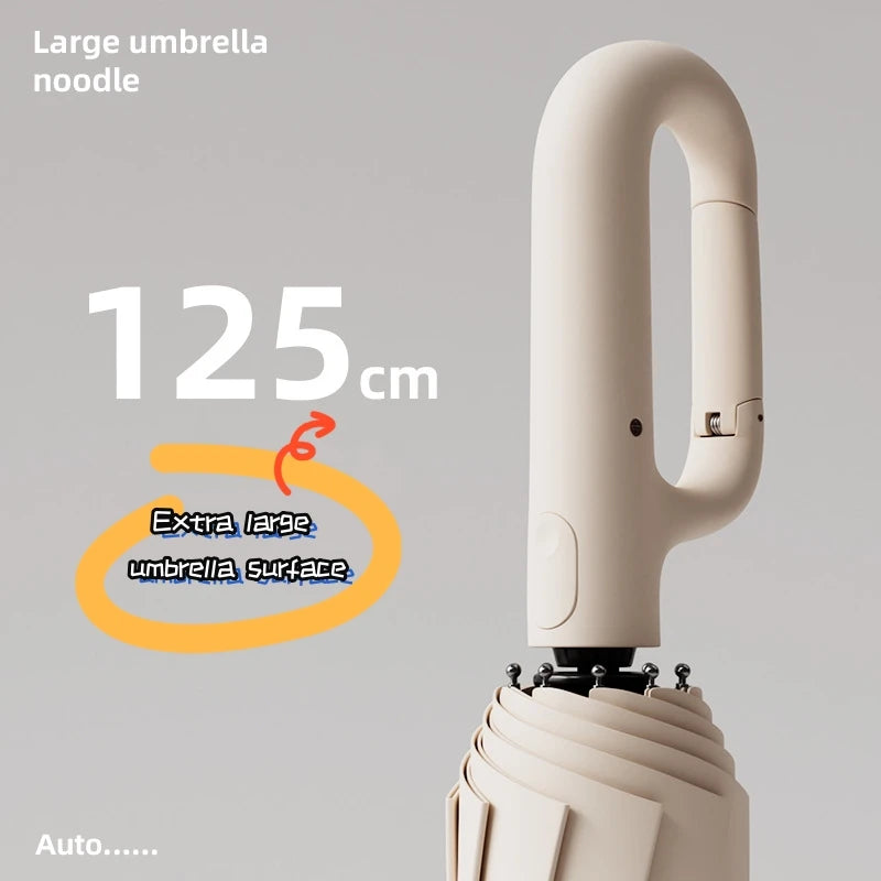 Multi-functional Windproof and Waterproof Automatic UV Protection Umbrella - Gadgion