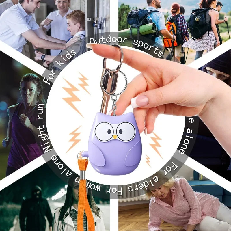 Keychain Self-Defense Siren for Women & Girls - Gadgion