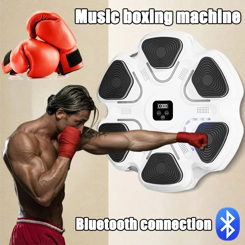 Smart Bluetooth Boxing Trainer – Interactive Wall Target for Fitness & Reflex Training - Gadgion