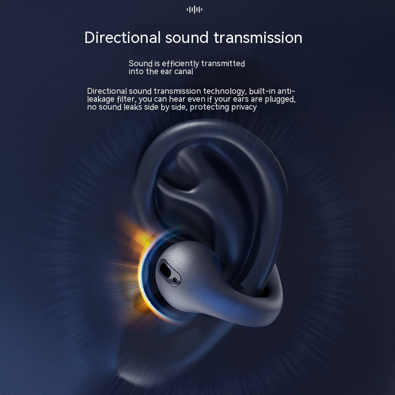 Open-Ear Clip-On Bluetooth Headphones for Active Lifestyles - Gadgion
