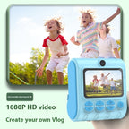 Instant Thermal 4600W HD Dual-camera Children's Printing Camera - Gadgion