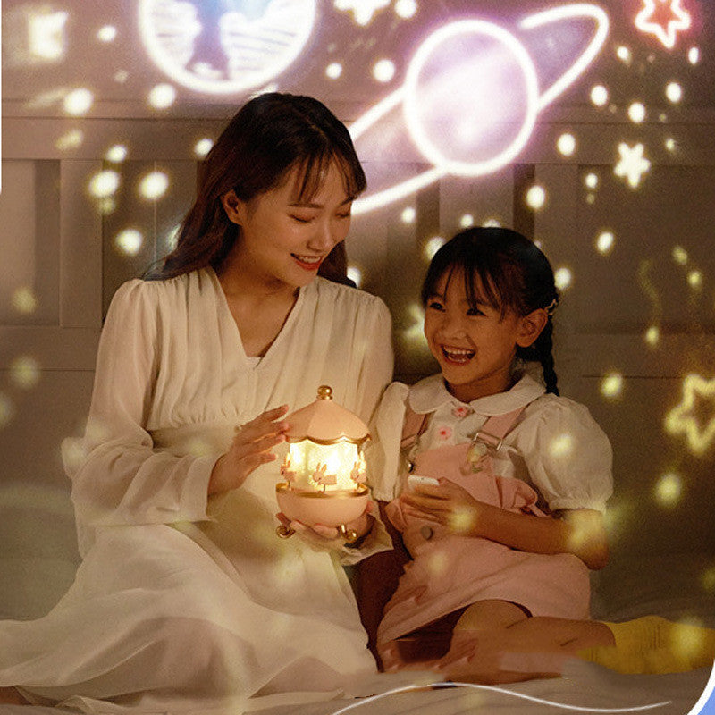 Kids Nursery Night Light Projector - Gadgion