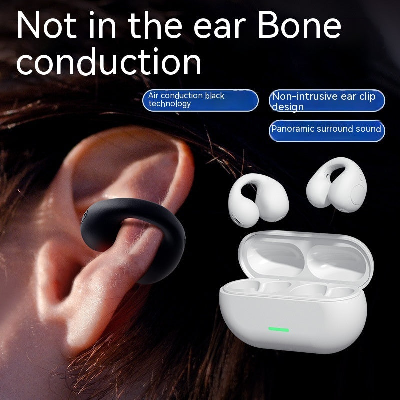 Open-Ear Clip-On Bluetooth Headphones for Active Lifestyles - Gadgion